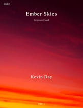 Ember Skies Concert Band sheet music cover